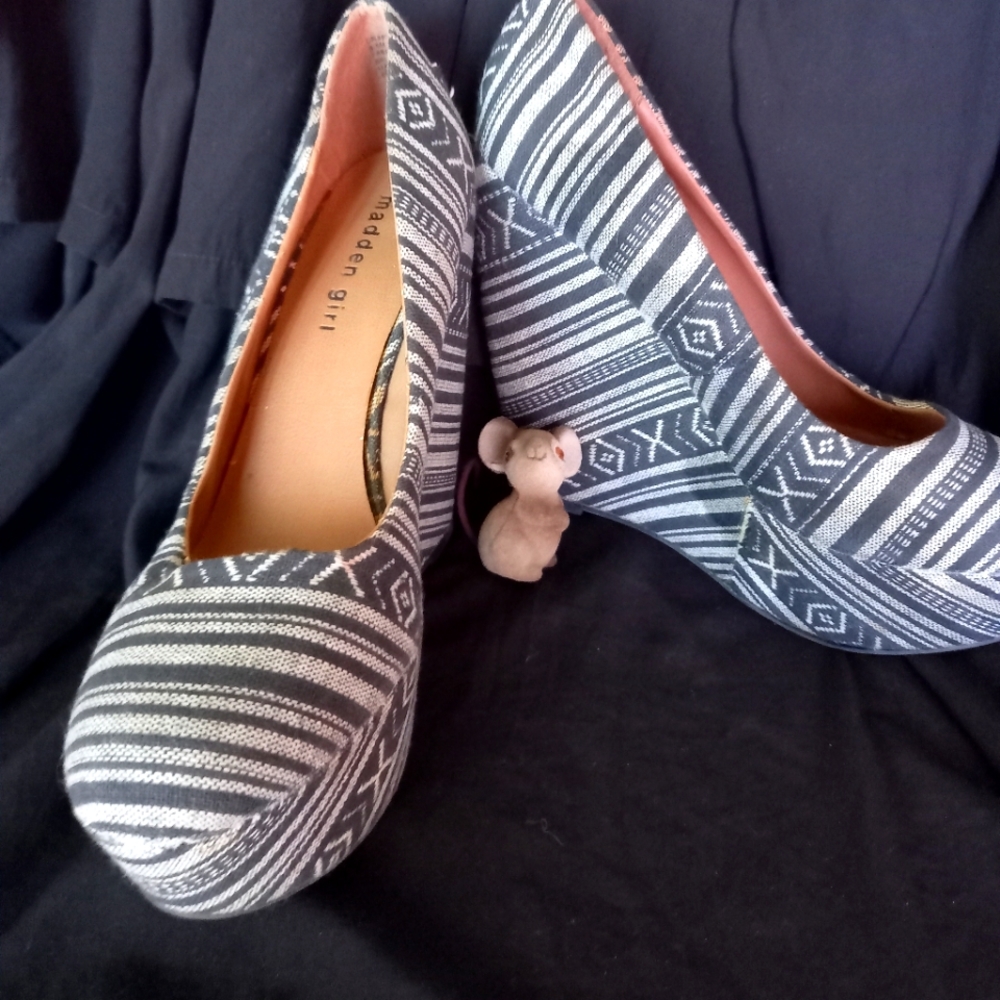 Madden Girl Craftty Wedge Pumps